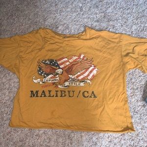 Cropped Malibu shirt!!